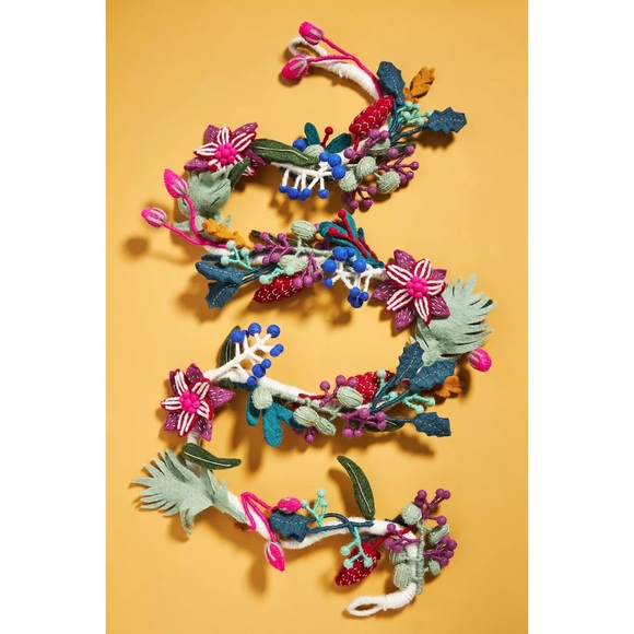 Anthropologie Other - Rare New Anthropologie Asta Wool Garland